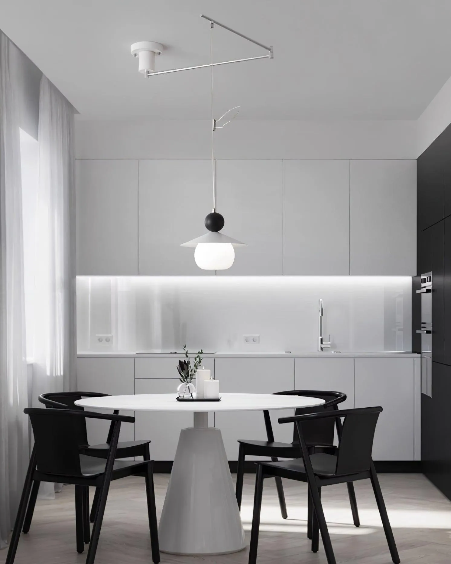 Diabolo Pendant Lamp 7.8″- 9.8″