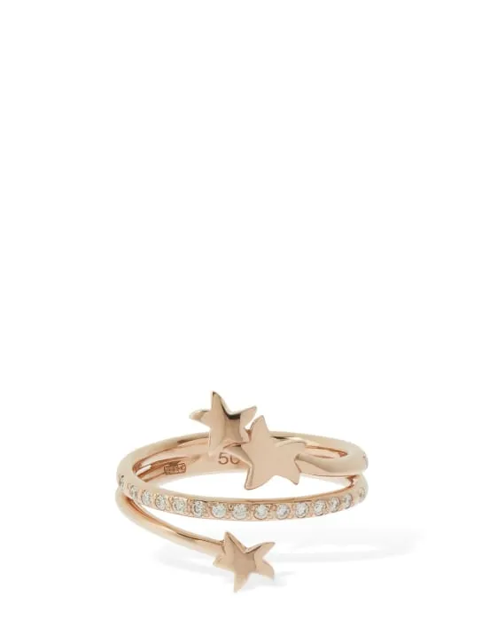 DoDo   Stellina 9kt gold &amp; diamond ring 