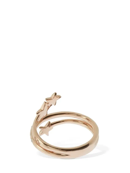 DoDo   Stellina 9kt gold &amp; diamond ring 