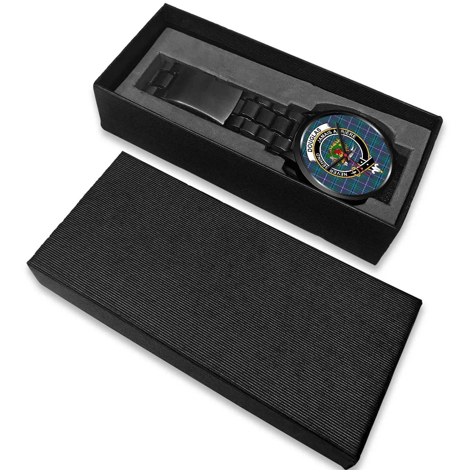 Douglas Modern Clan Badge Tartan Black Watch