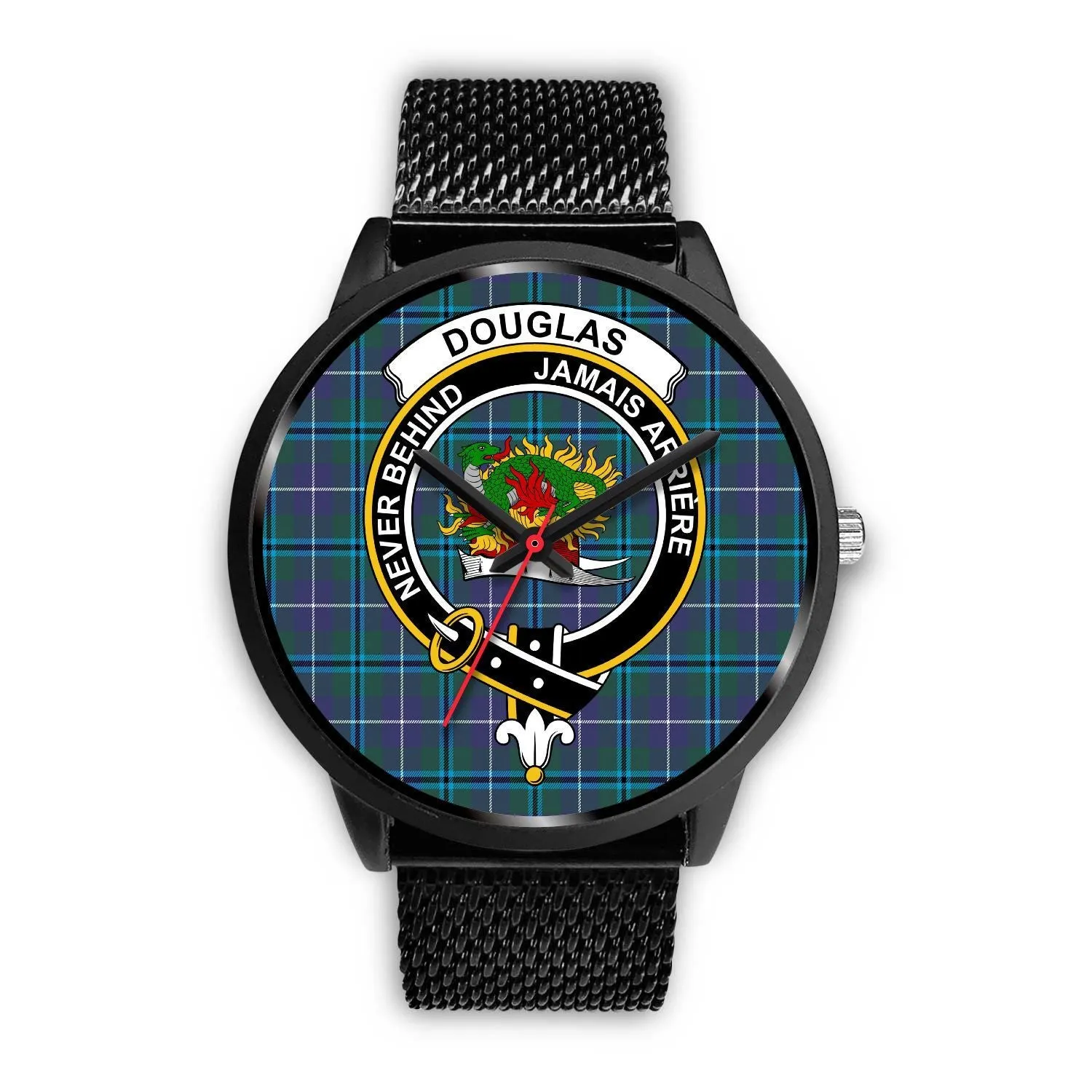 Douglas Modern Clan Badge Tartan Black Watch