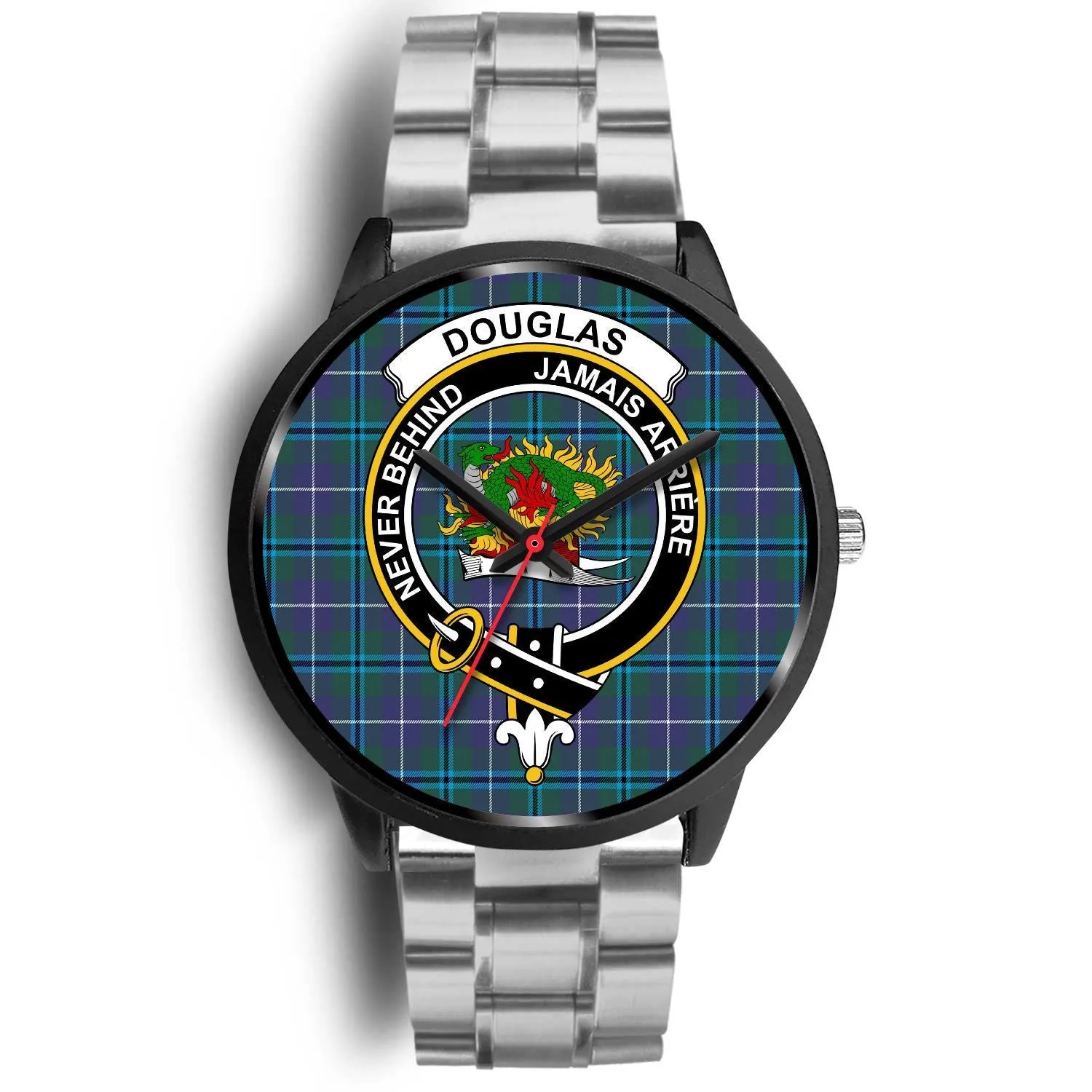 Douglas Modern Clan Badge Tartan Black Watch