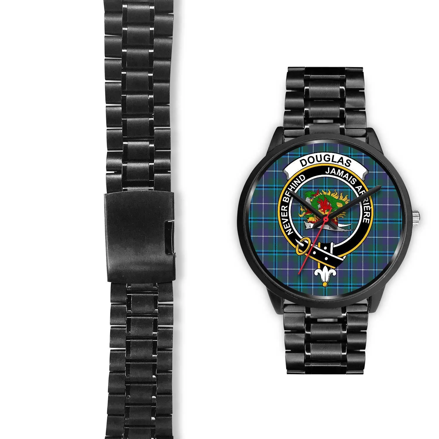 Douglas Modern Clan Badge Tartan Black Watch