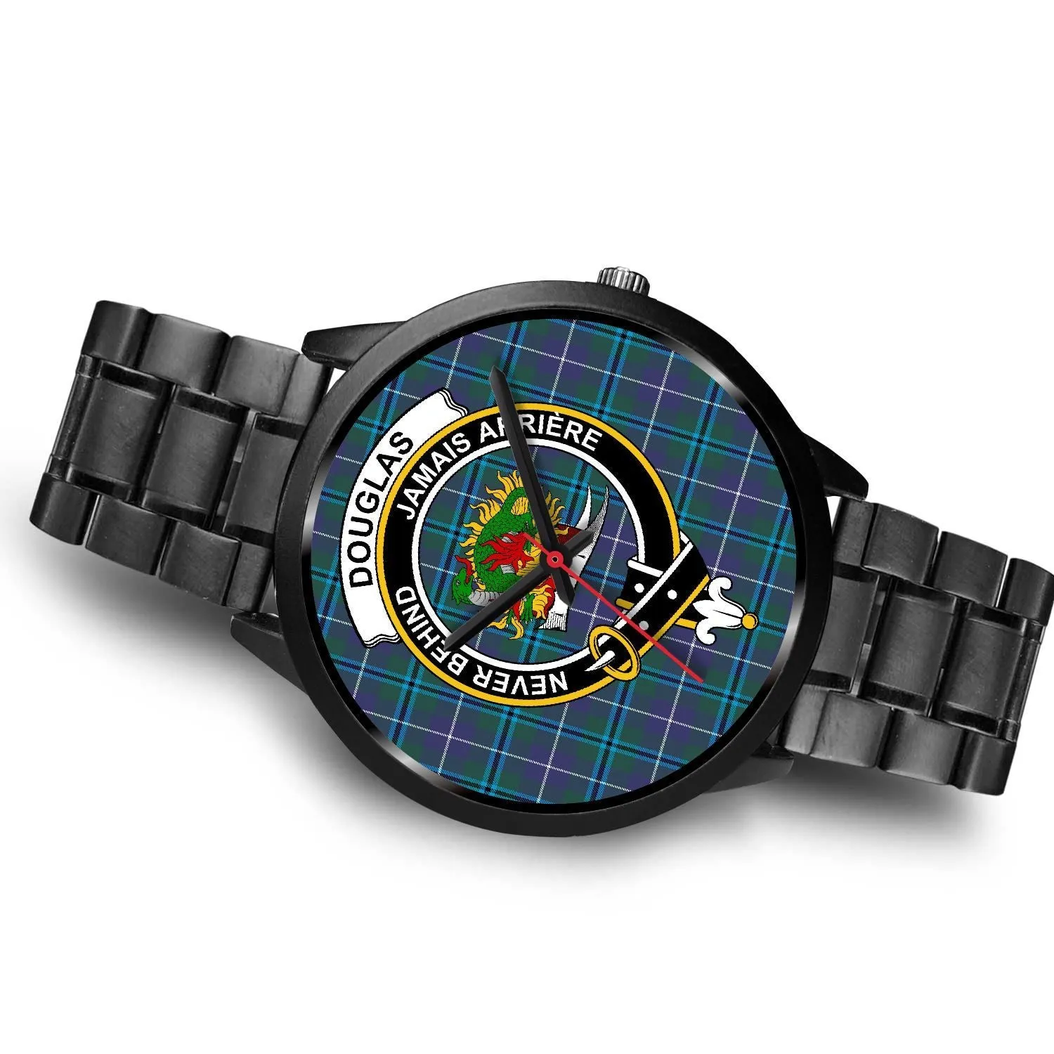 Douglas Modern Clan Badge Tartan Black Watch