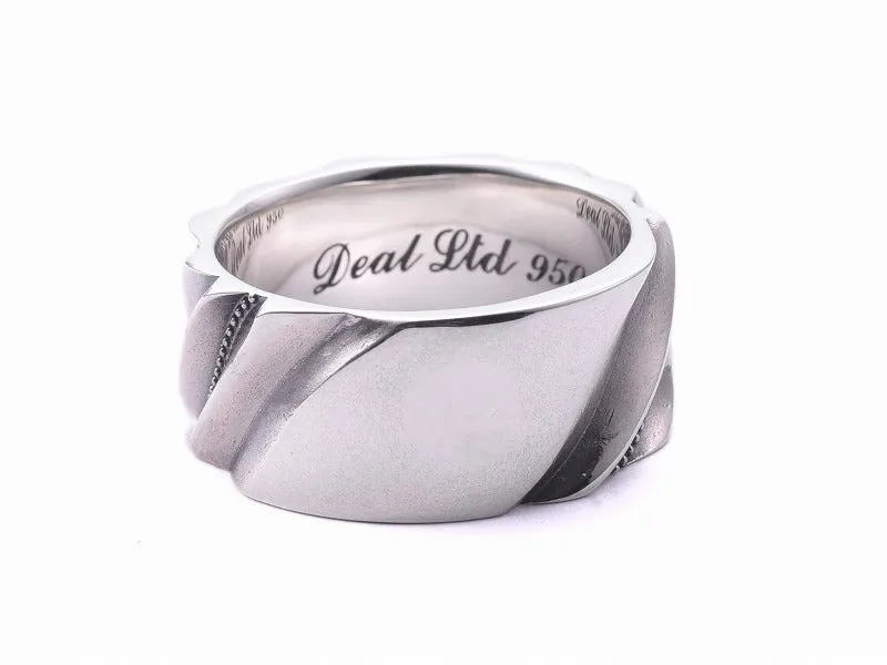 Drape Cut 10mm Ring