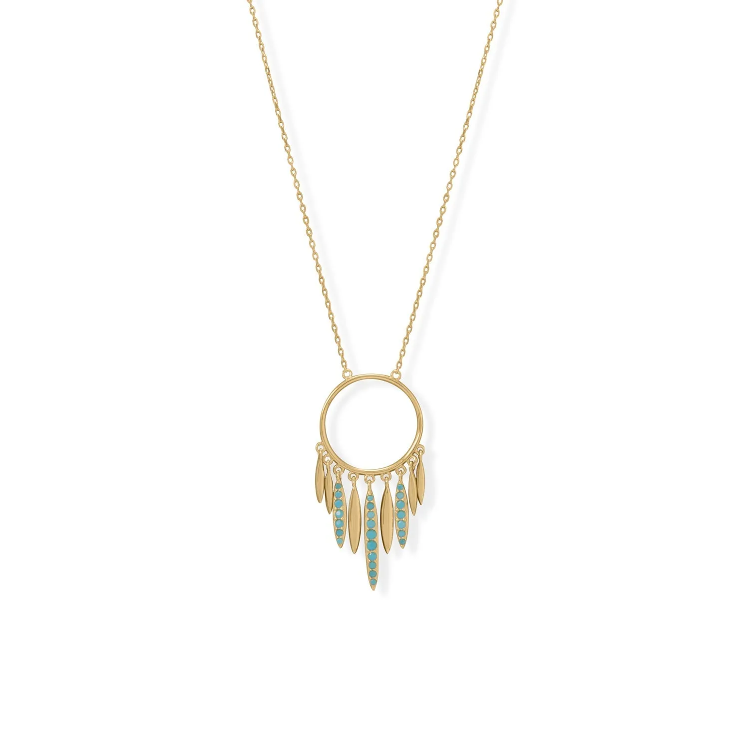 Dream Big! 16"   2" Dream Catcher Inspired Necklace