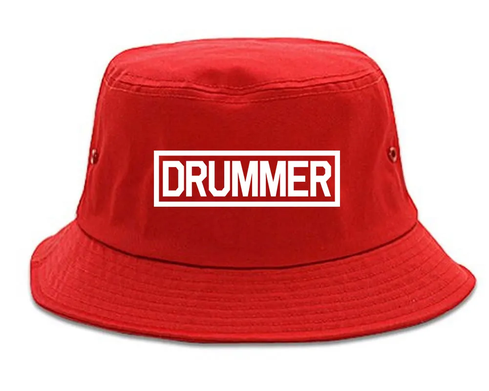 Drummer Drum Box Mens Bucket Hat