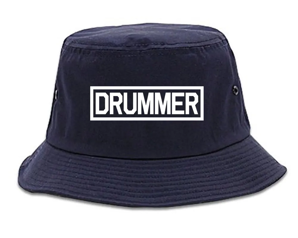 Drummer Drum Box Mens Bucket Hat