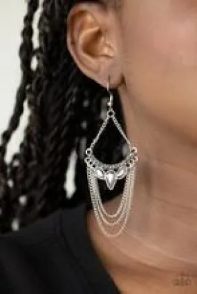 Earrings Burst Into TIERS - Silver E2022