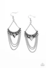 Earrings Burst Into TIERS - Silver E2022
