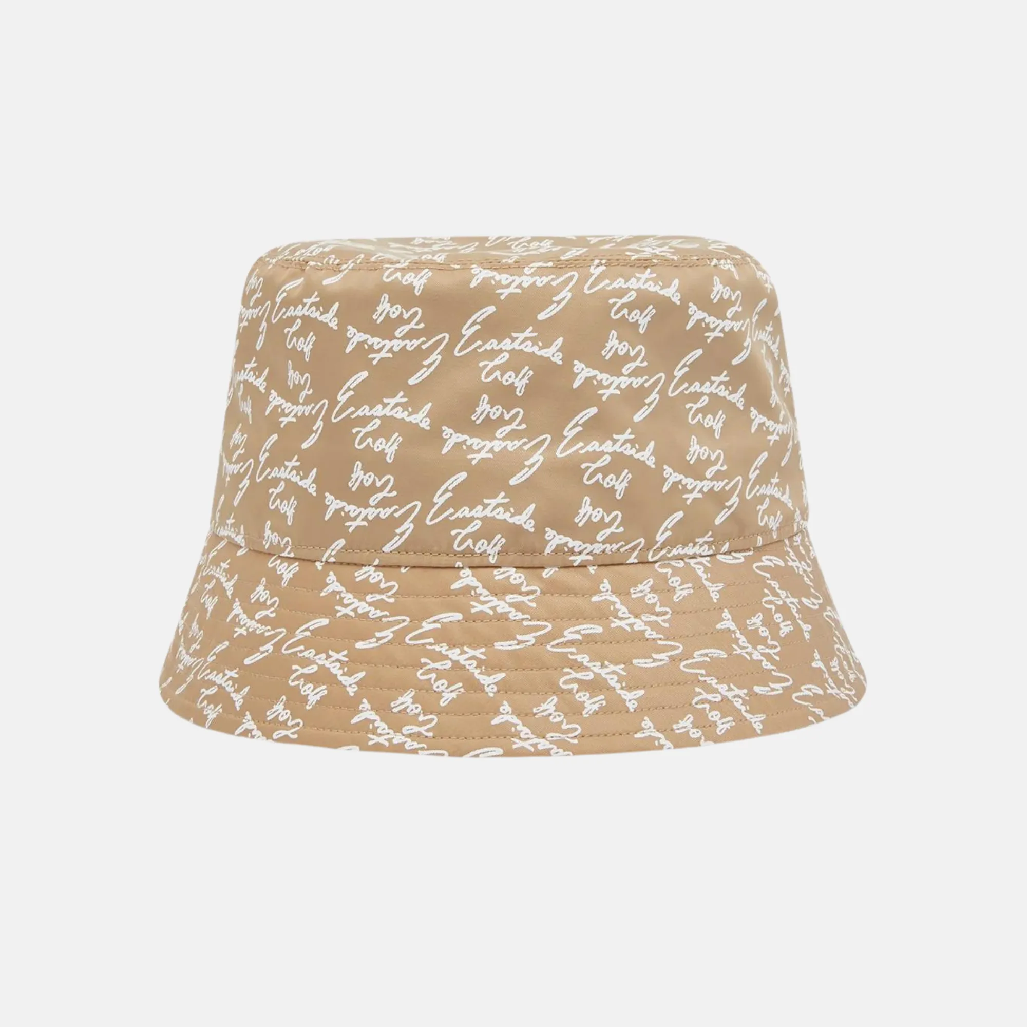 Eastside Golf Pale Khaki Script Bucket Hat