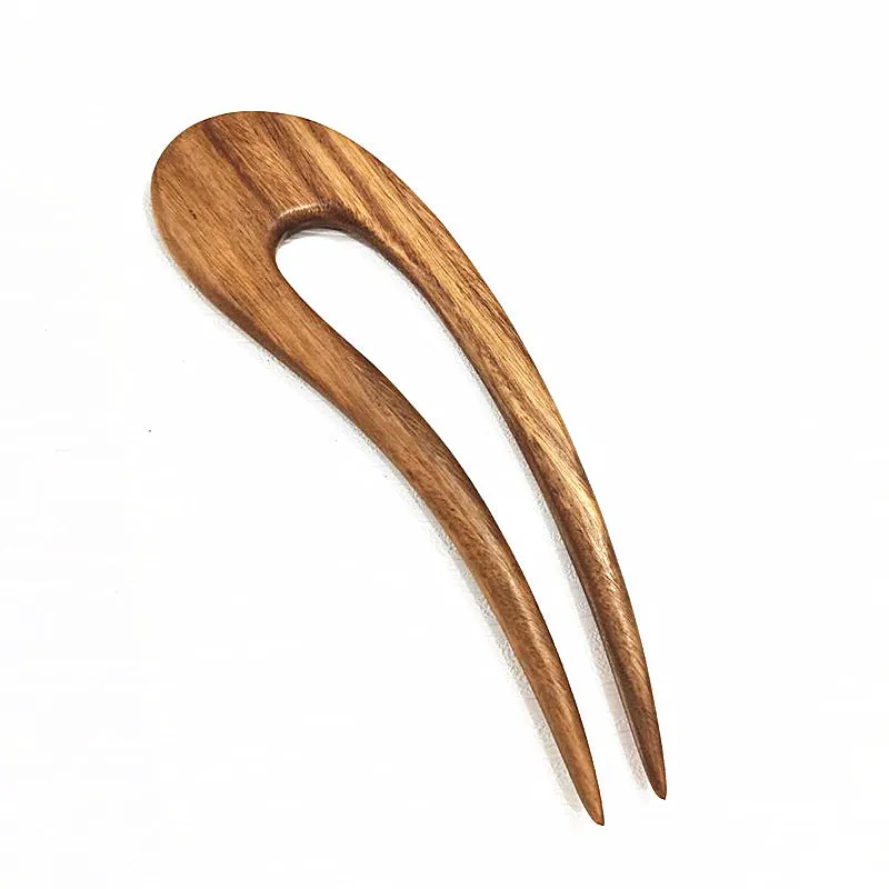 Elegant Ebony Wood Hairpin
