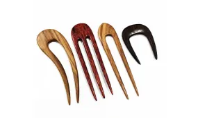 Elegant Ebony Wood Hairpin