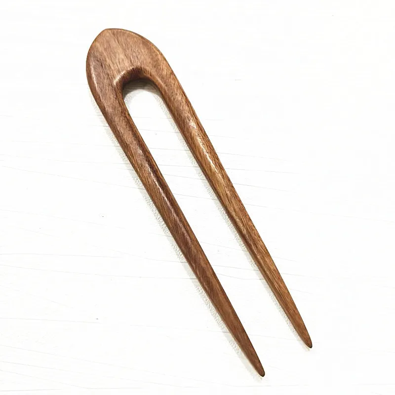 Elegant Ebony Wood Hairpin