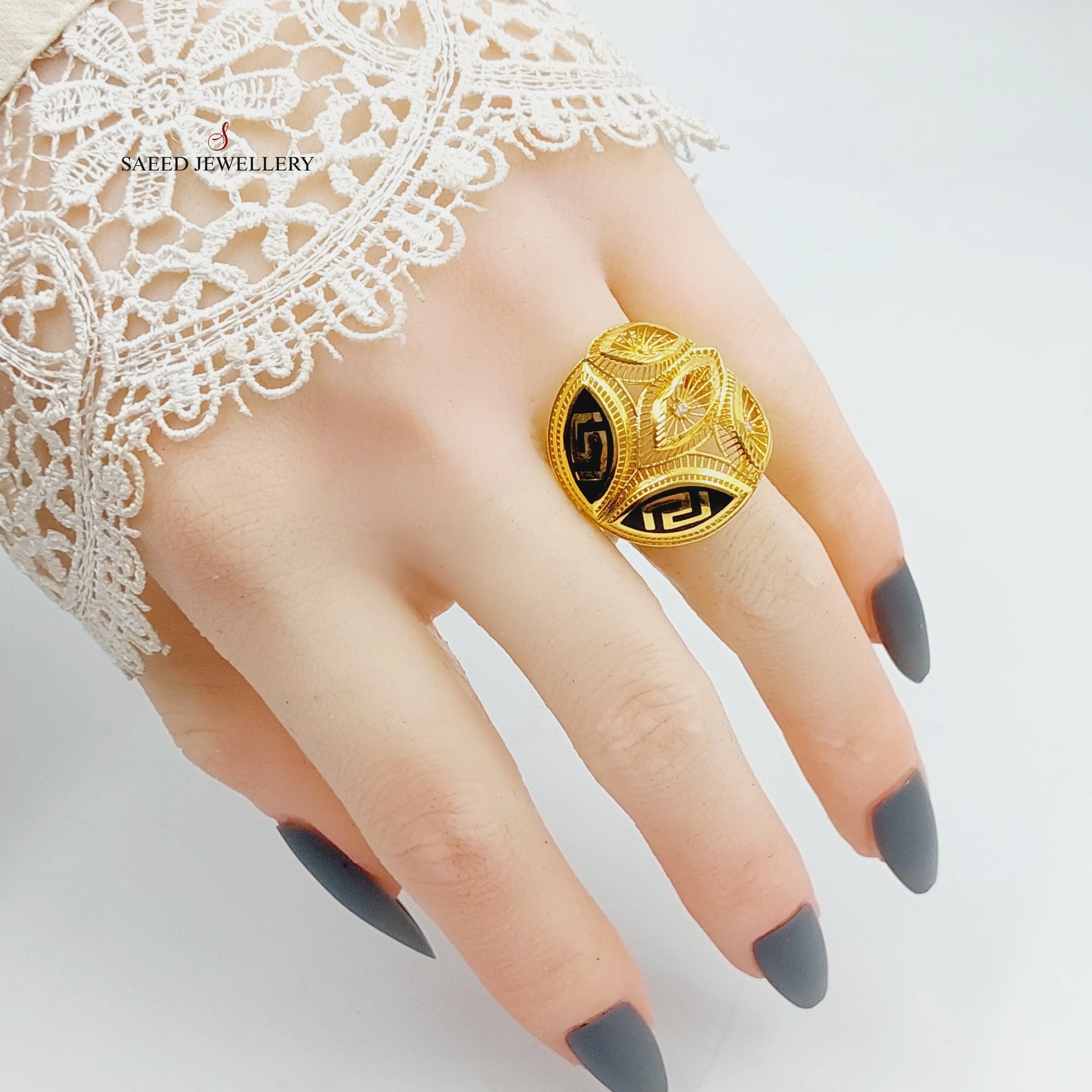 Enameled Virna Ring