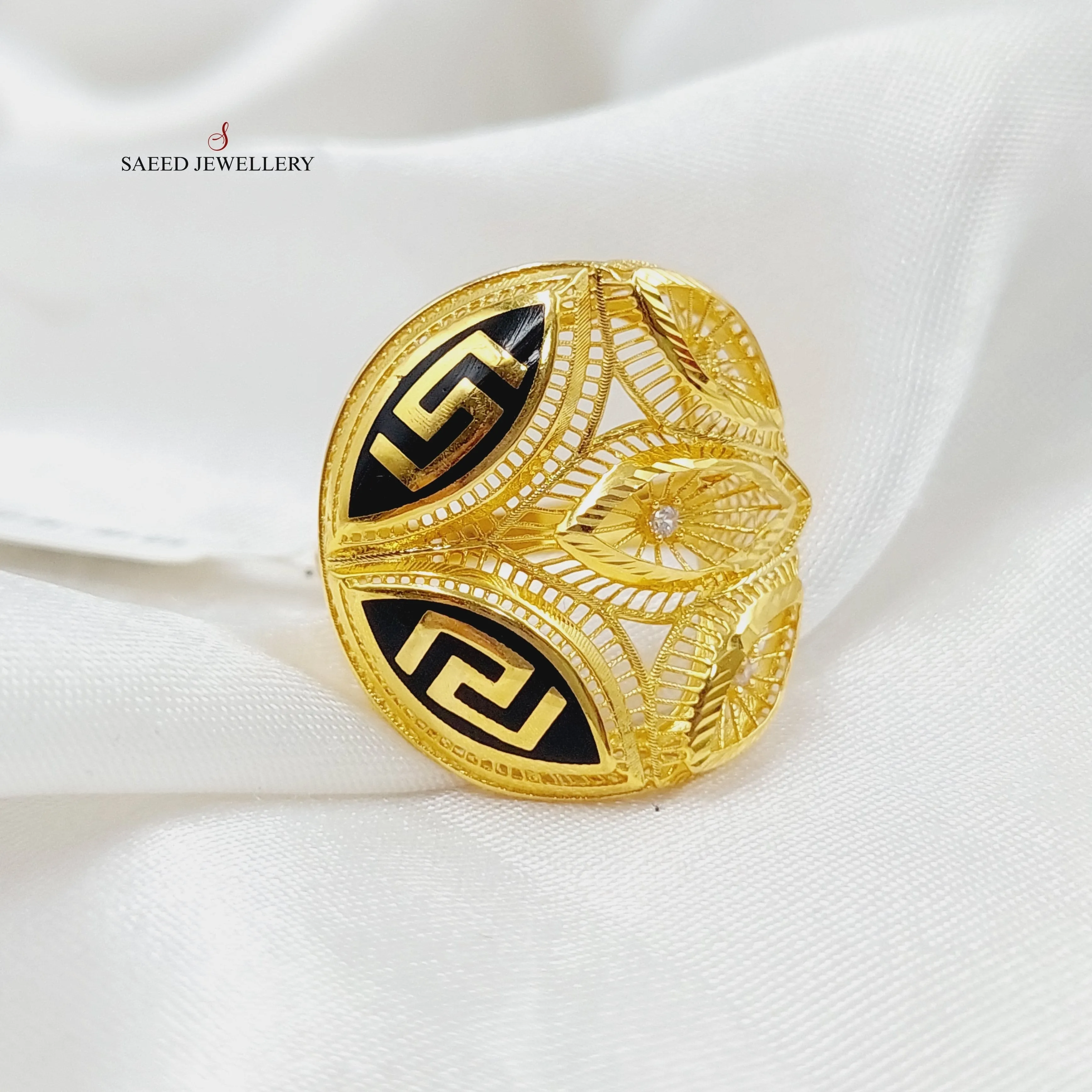 Enameled Virna Ring