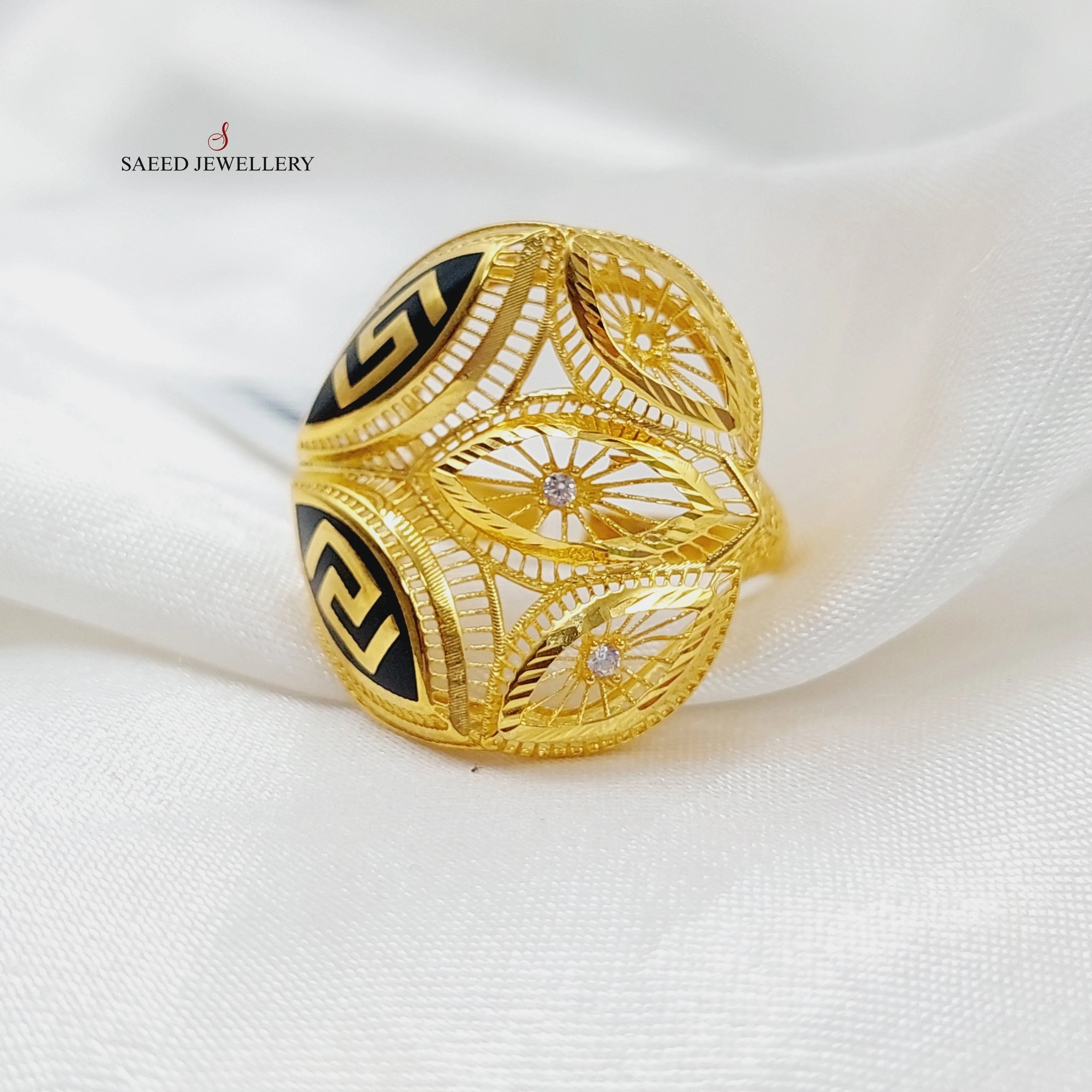 Enameled Virna Ring