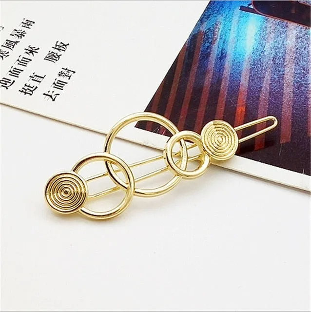 Fashion Hair Barrette Hairpins Hair Clips Accessories For Women Girls
