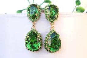 FERN GREEN EARRINGS