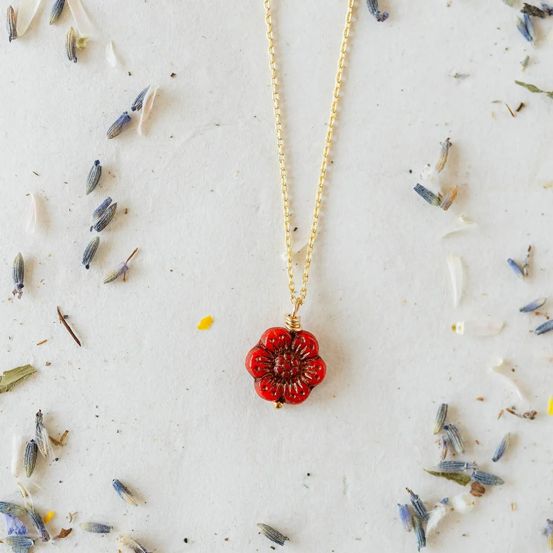 Flower Power Chain Necklace