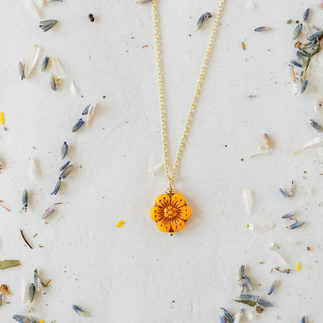 Flower Power Chain Necklace