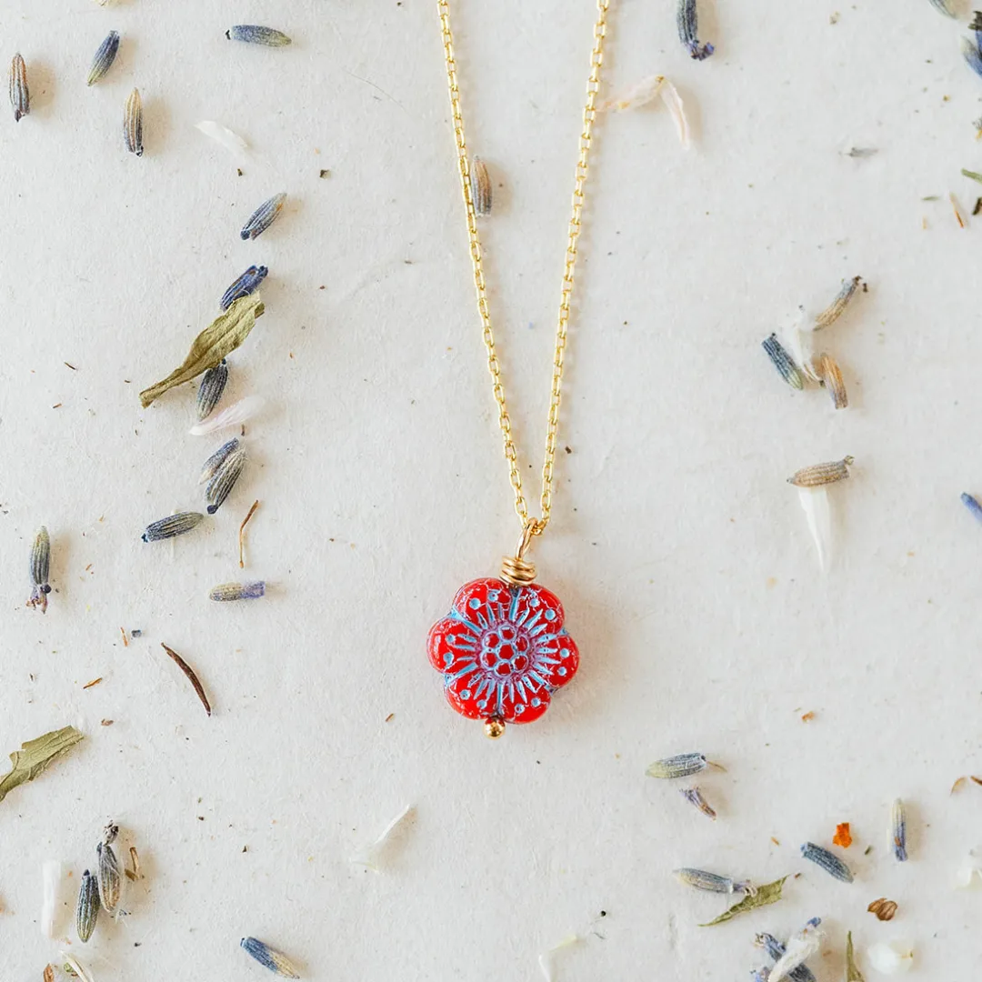 Flower Power Chain Necklace