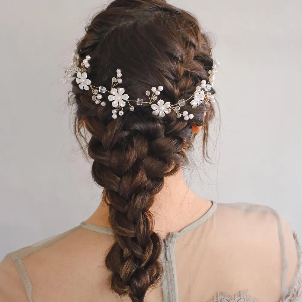 Flower Vine Wedding Headpiece