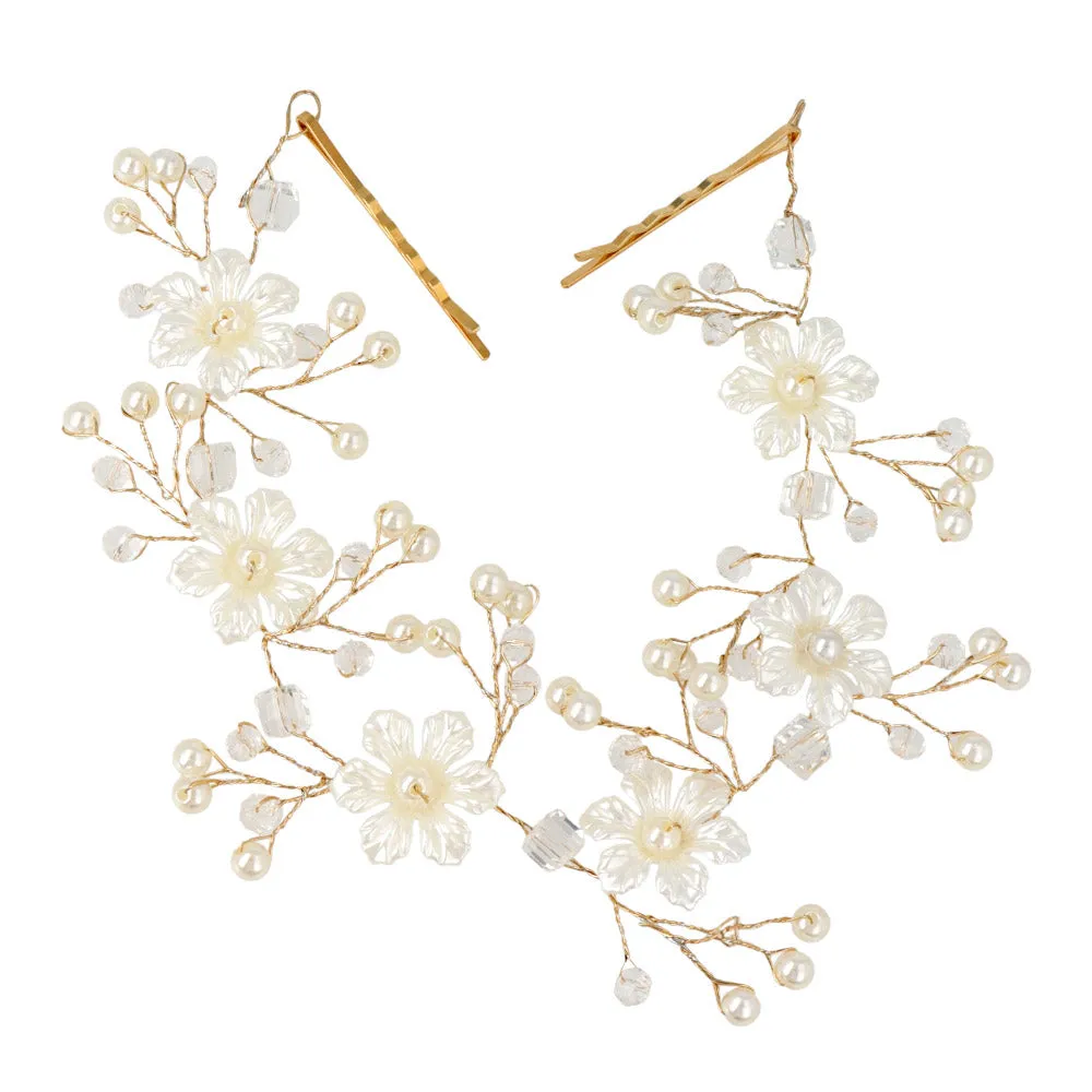 Flower Vine Wedding Headpiece