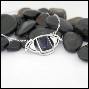 Fluorite Celtic Bar Pendant