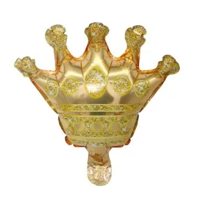 Foil Balloon Gold Crown 14inch