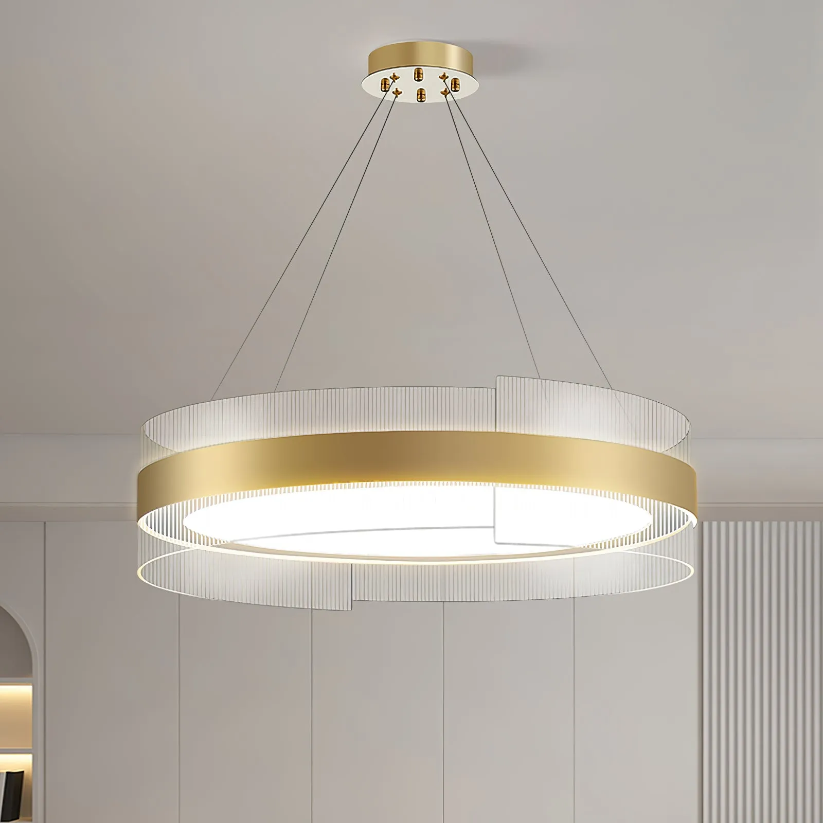 Genevieve Round LED Chandelier