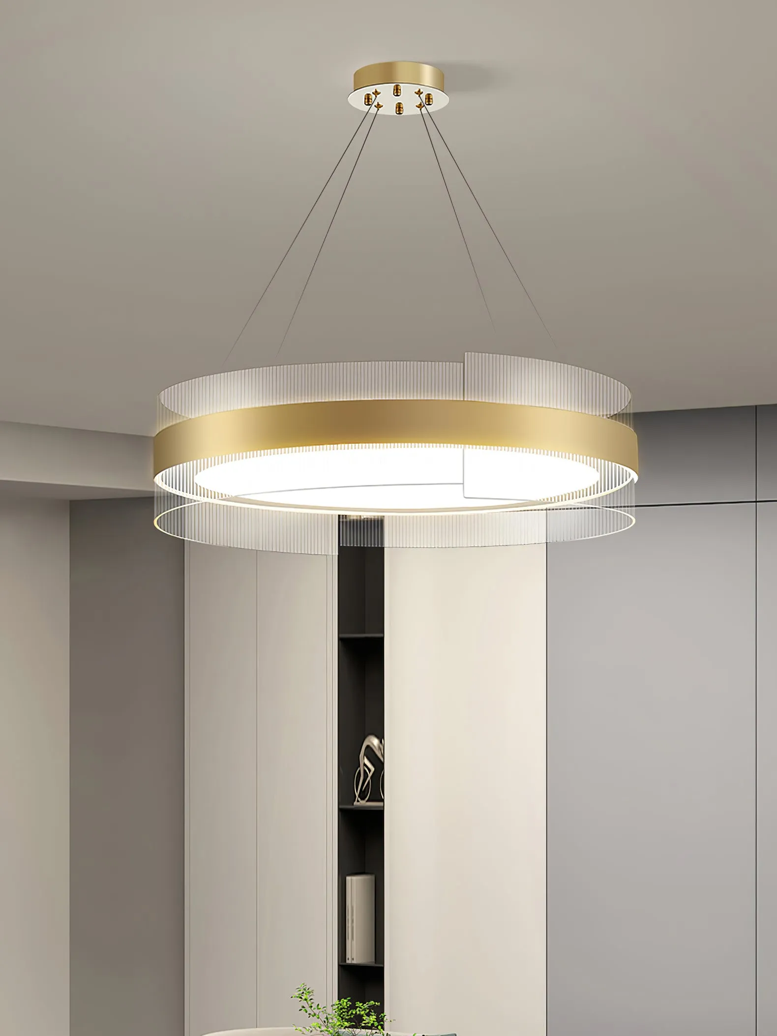 Genevieve Round LED Chandelier