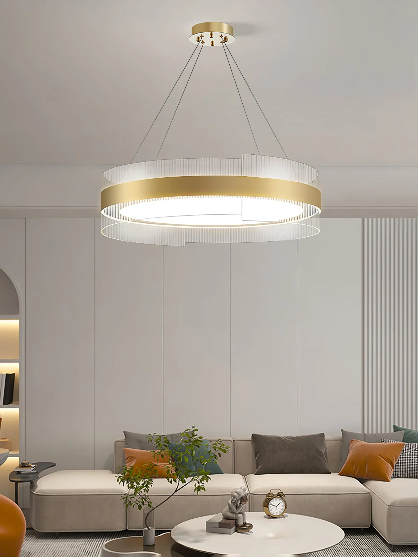 Genevieve Round LED Chandelier