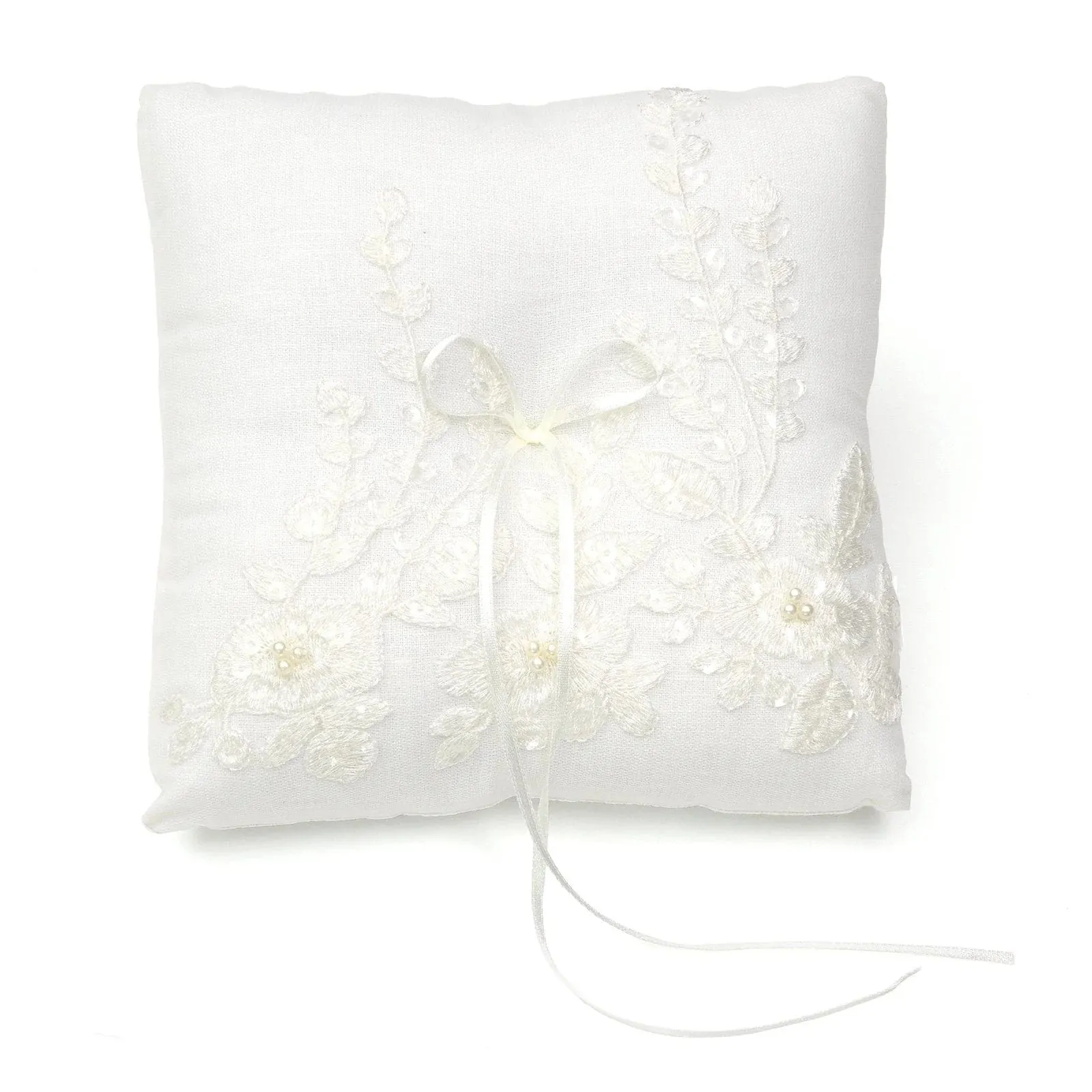 Glam Ring Bearer Pillow