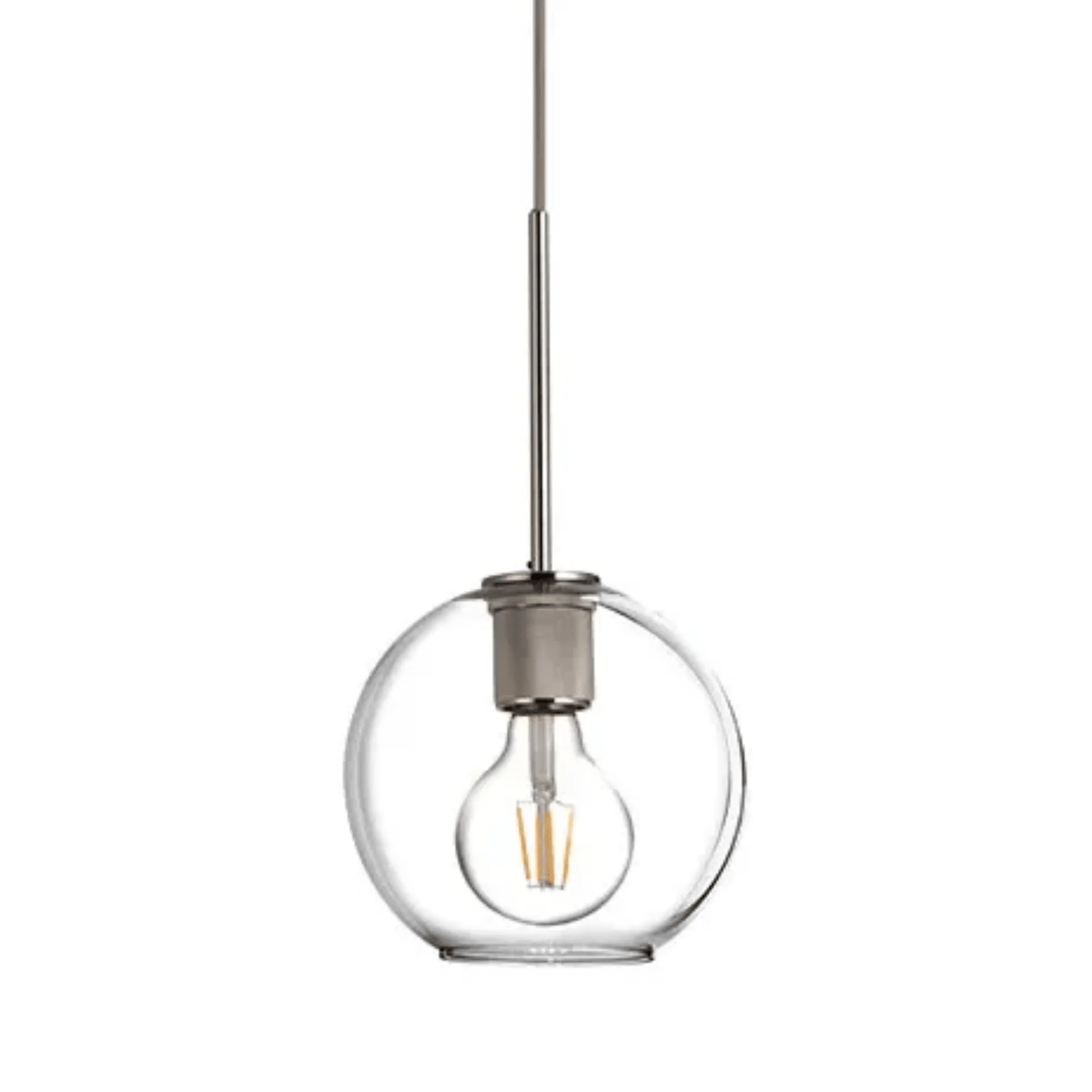 Glass Shaded Pendant Light