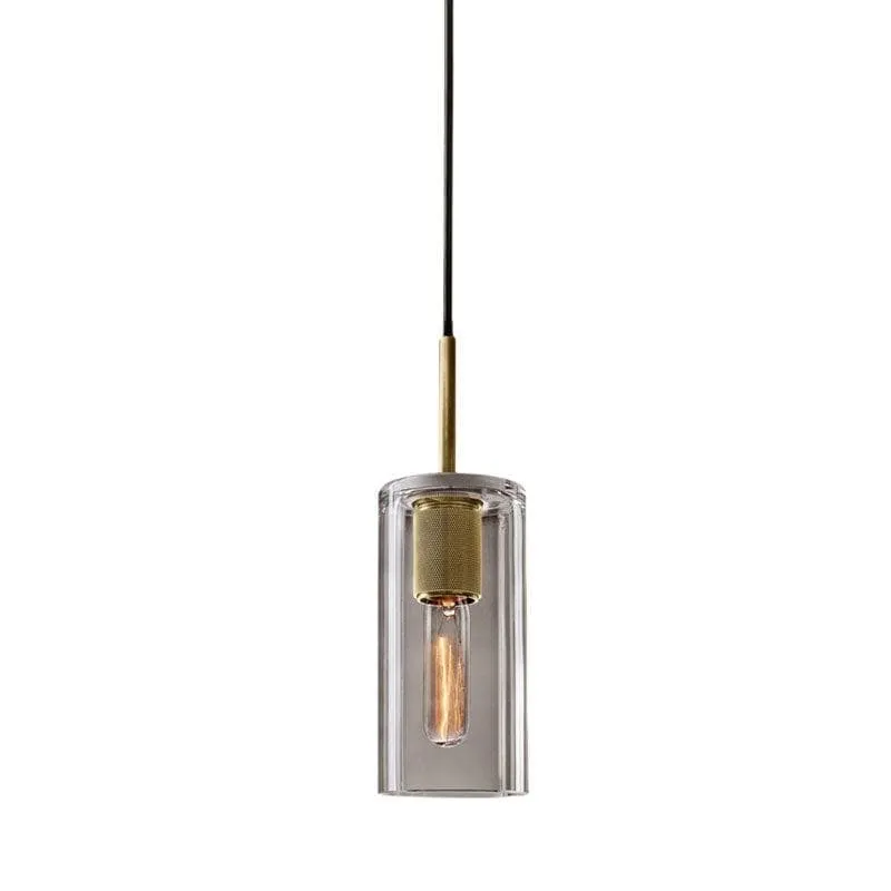 Glass Shaded Pendant Light