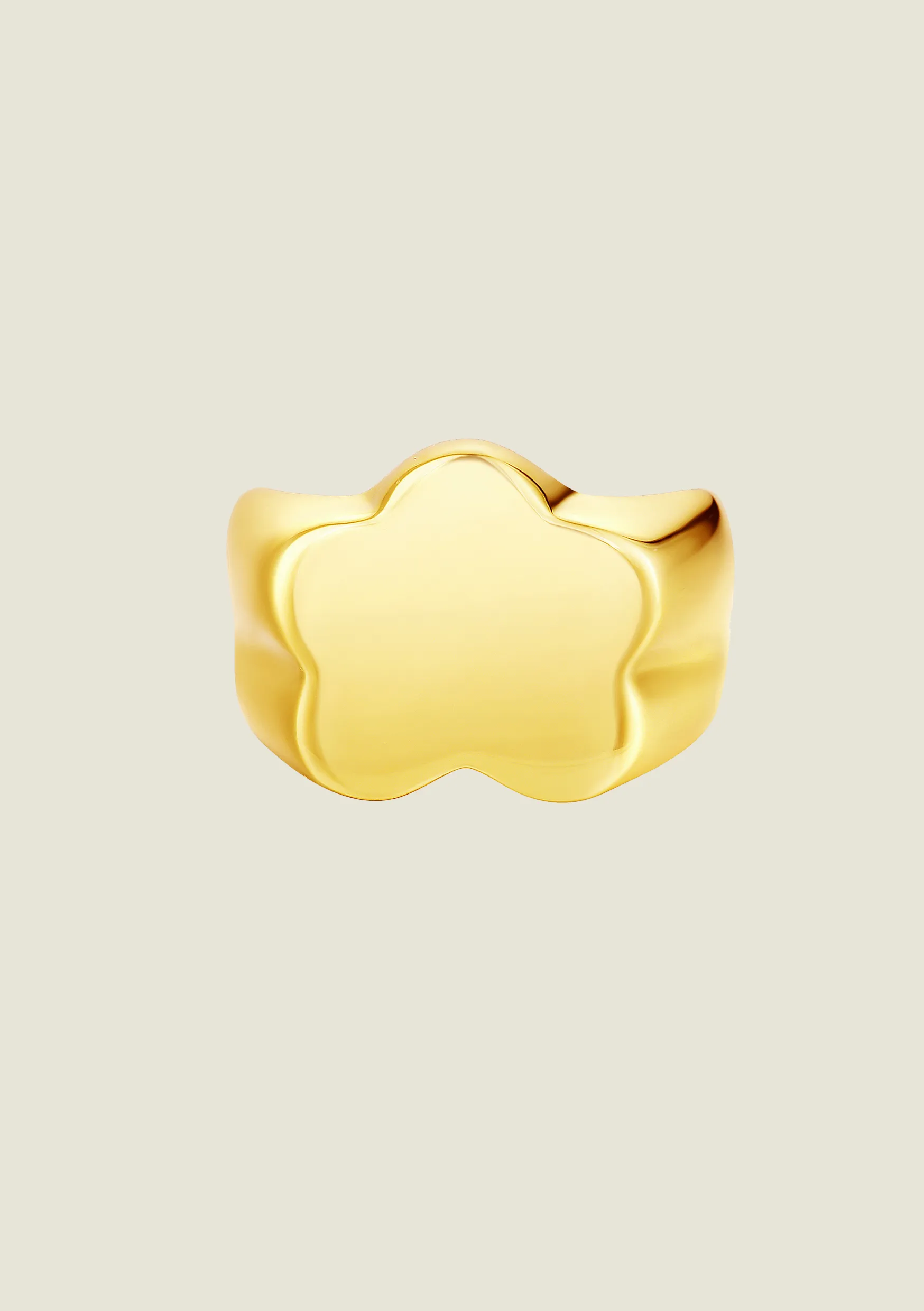 Gold Daisy Ring