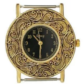 Gold Swirl Watch Face_18mm