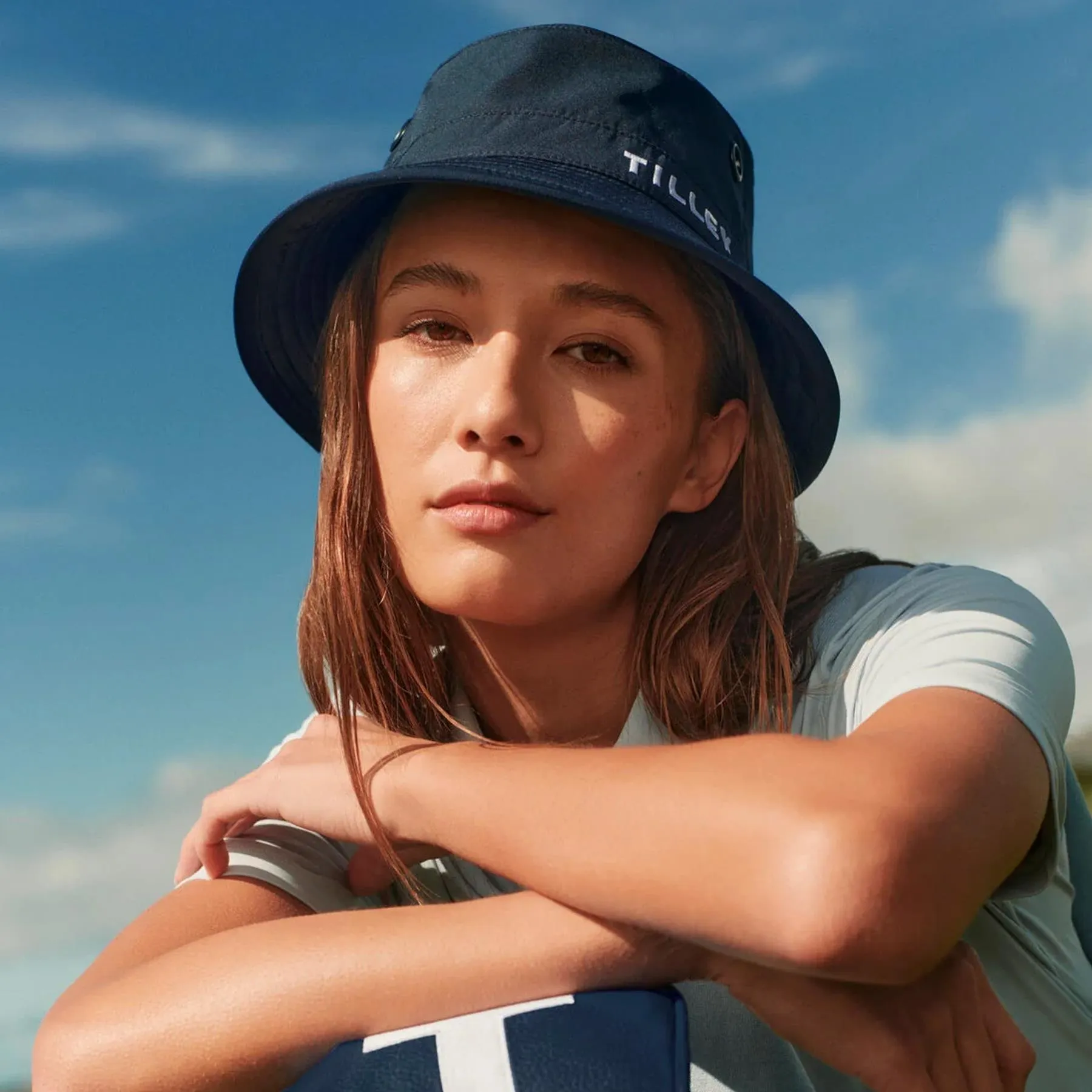 Golf Bucket Hat Dark Navy - AW24