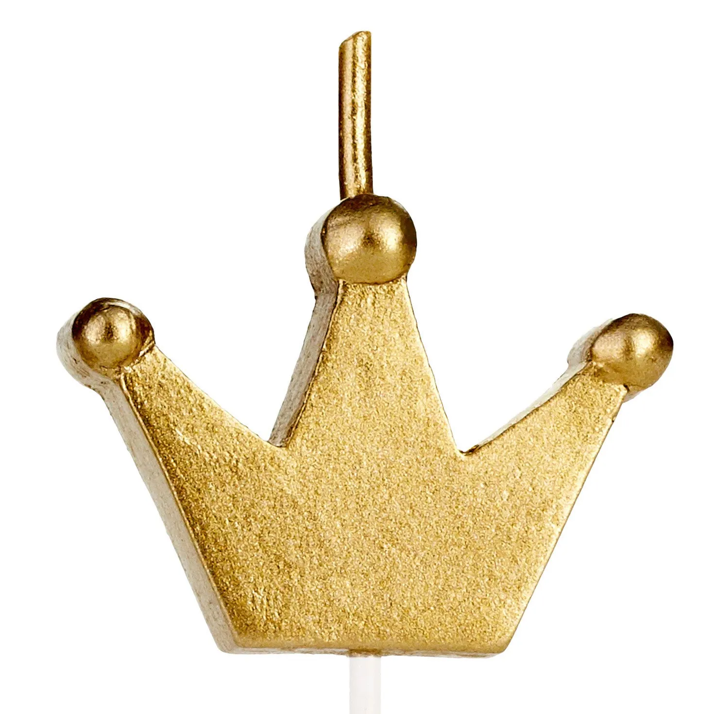 Hallmark Gold Crown Birthday Candles, Set of 6