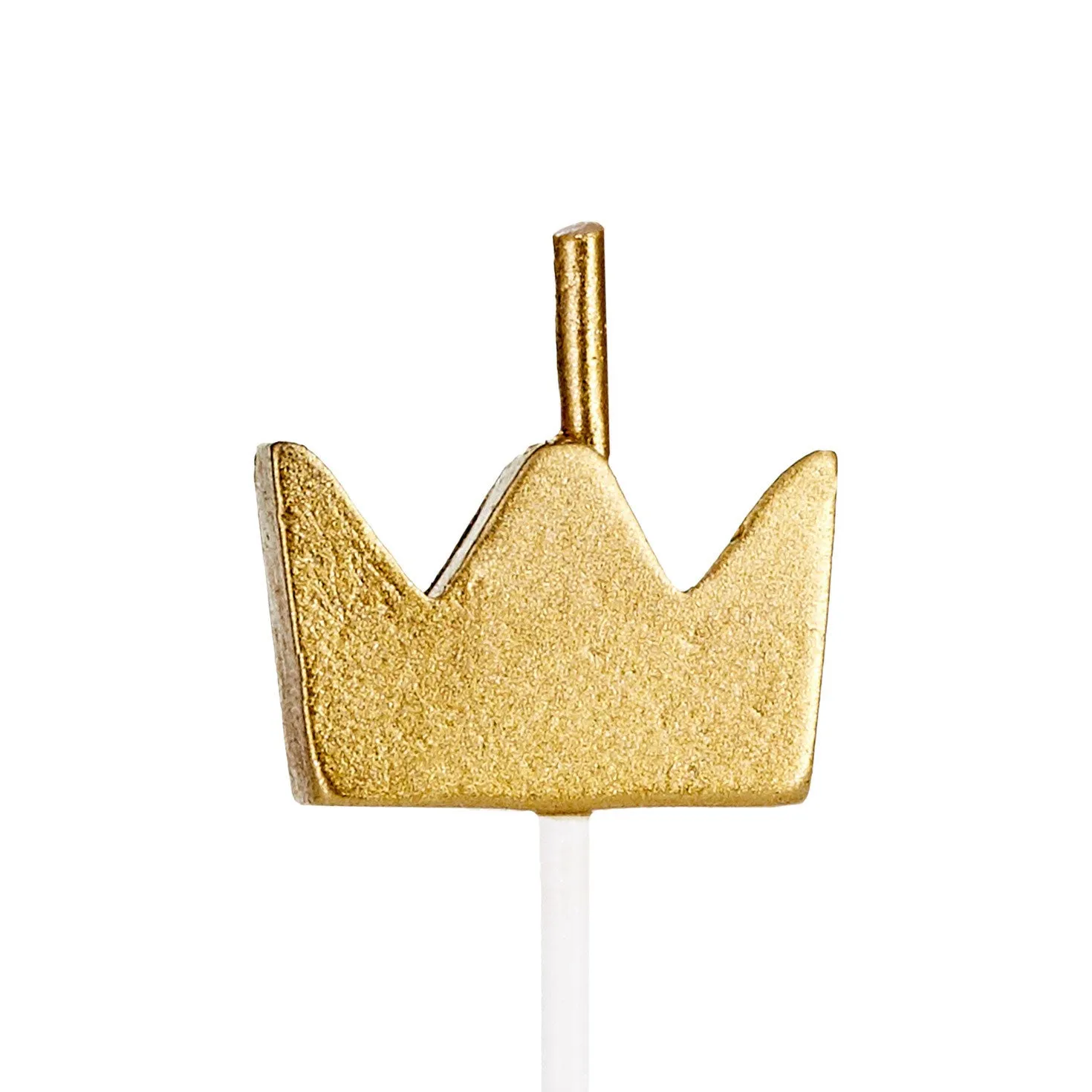 Hallmark Gold Crown Birthday Candles, Set of 6