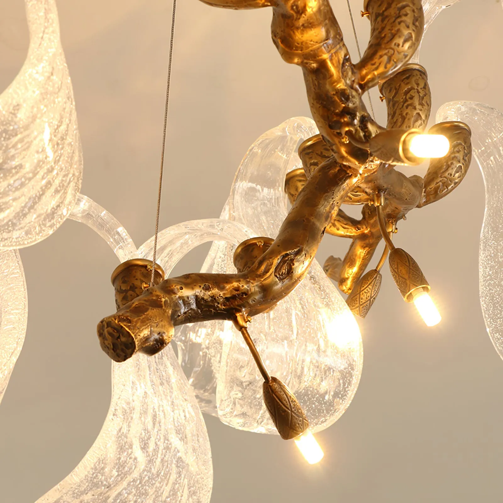 Icarus Wings Horizontal Chandelier