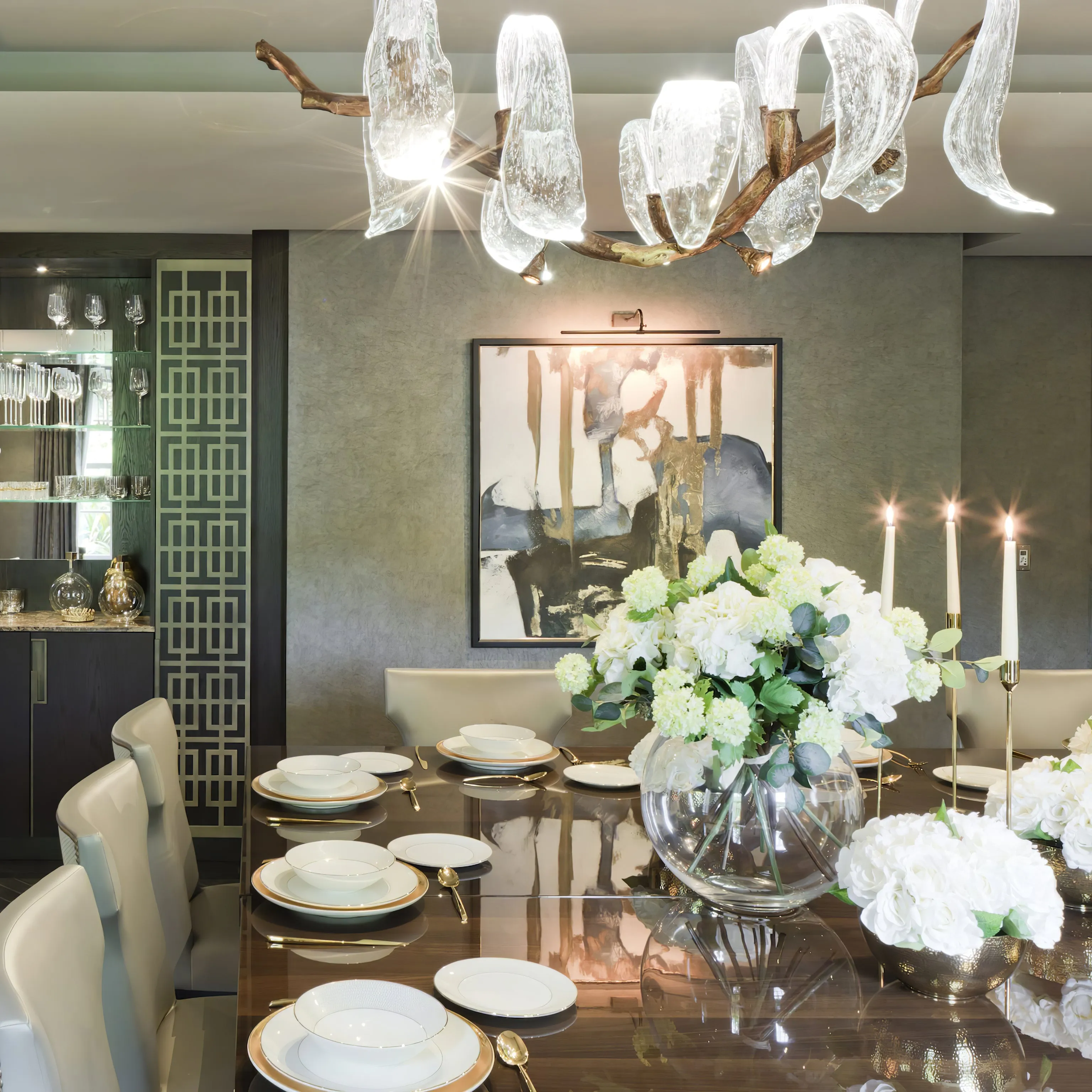 Icarus Wings Horizontal Chandelier