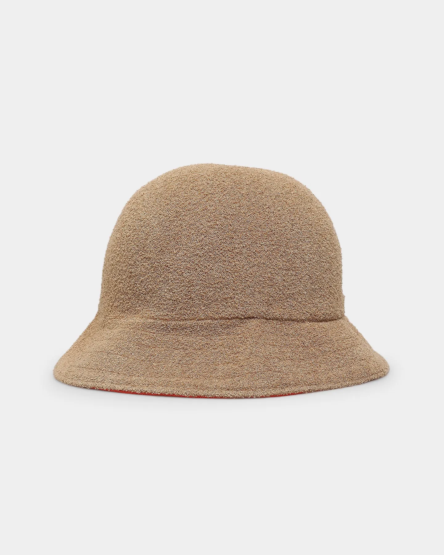 Kangol Flip It Reverse Casual Bucket Hat Oat/Cherry Glow
