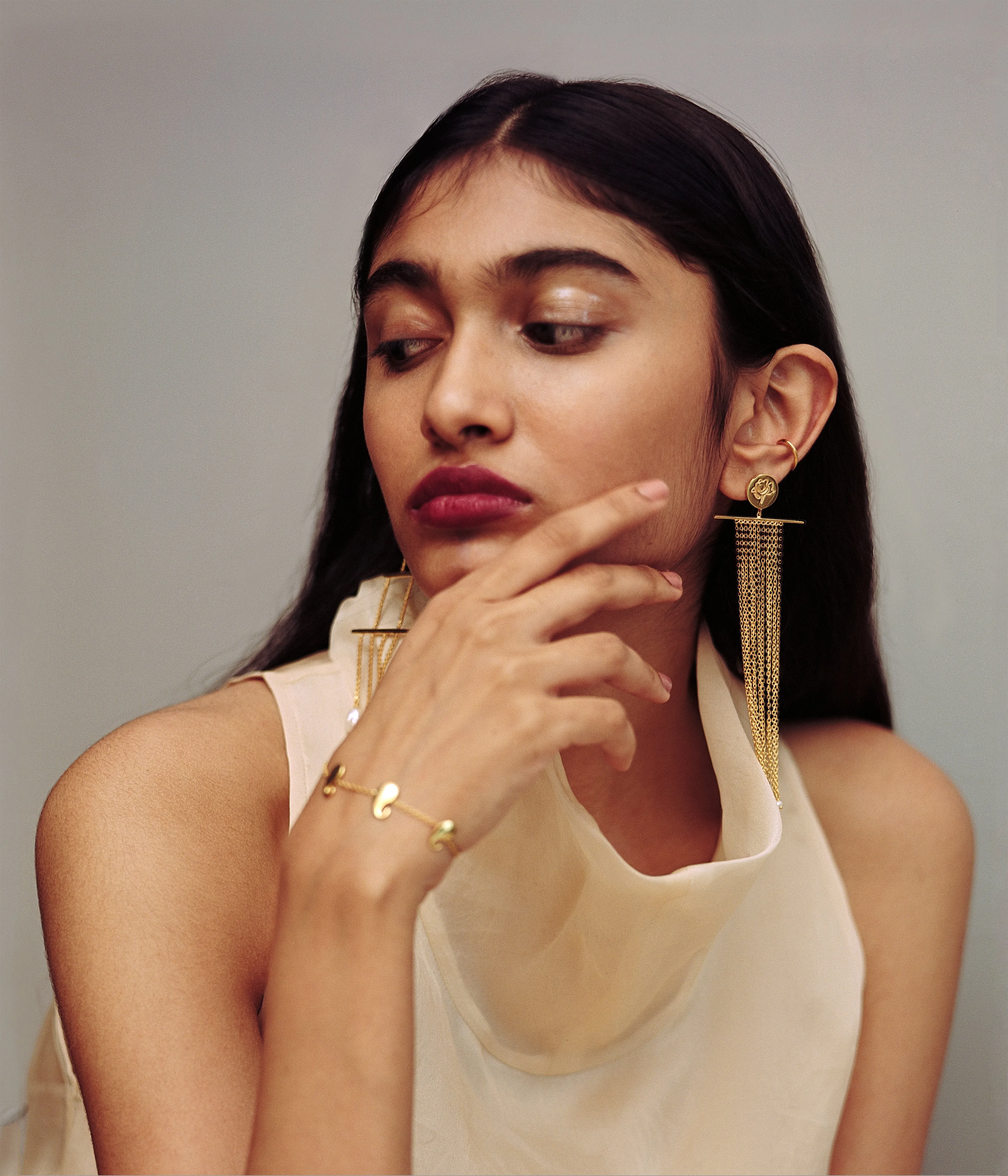 Kinetic Rosalia Chandelier Earrings