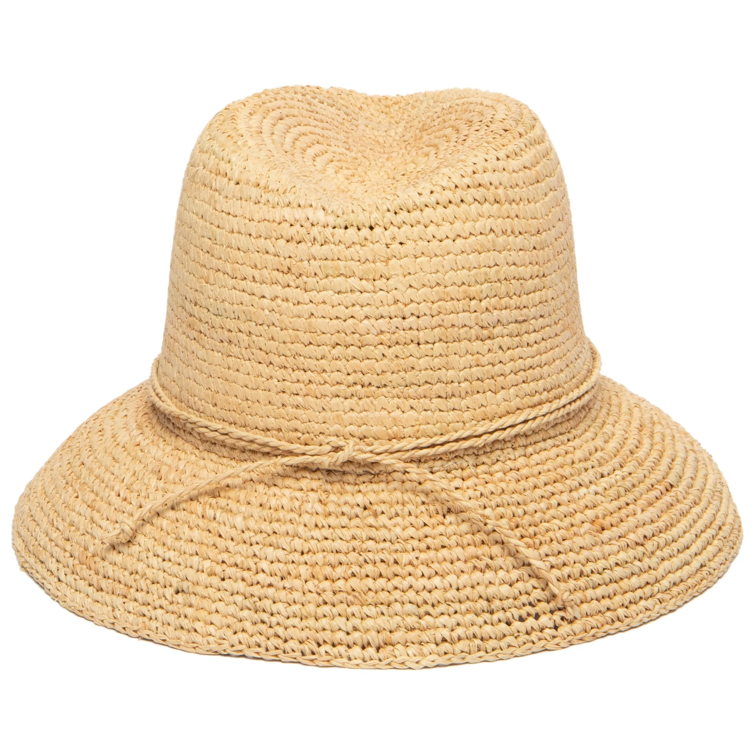 Laguna - Womens Crochet Raffia Bucket (RHS3106)