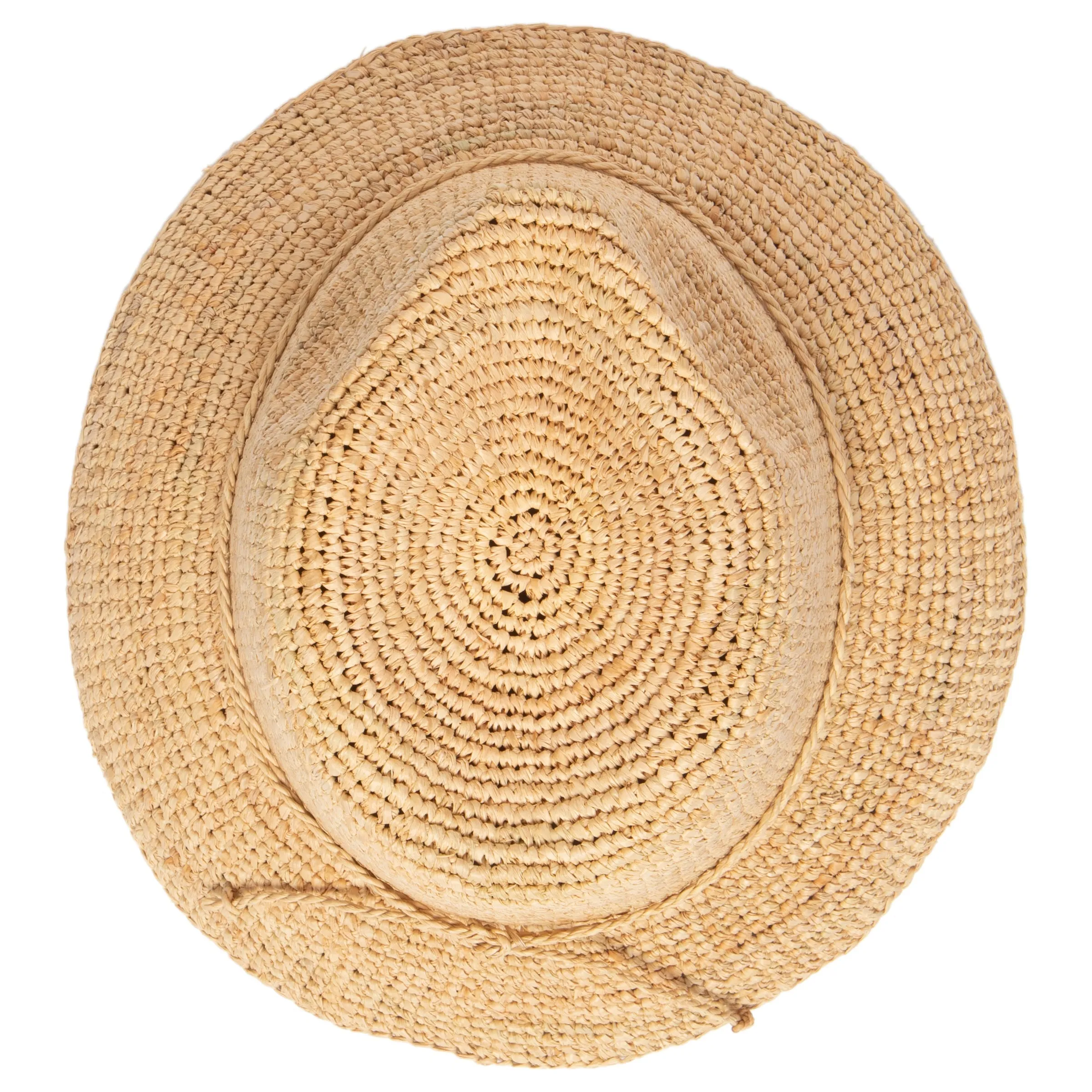 Laguna - Womens Crochet Raffia Bucket (RHS3106)