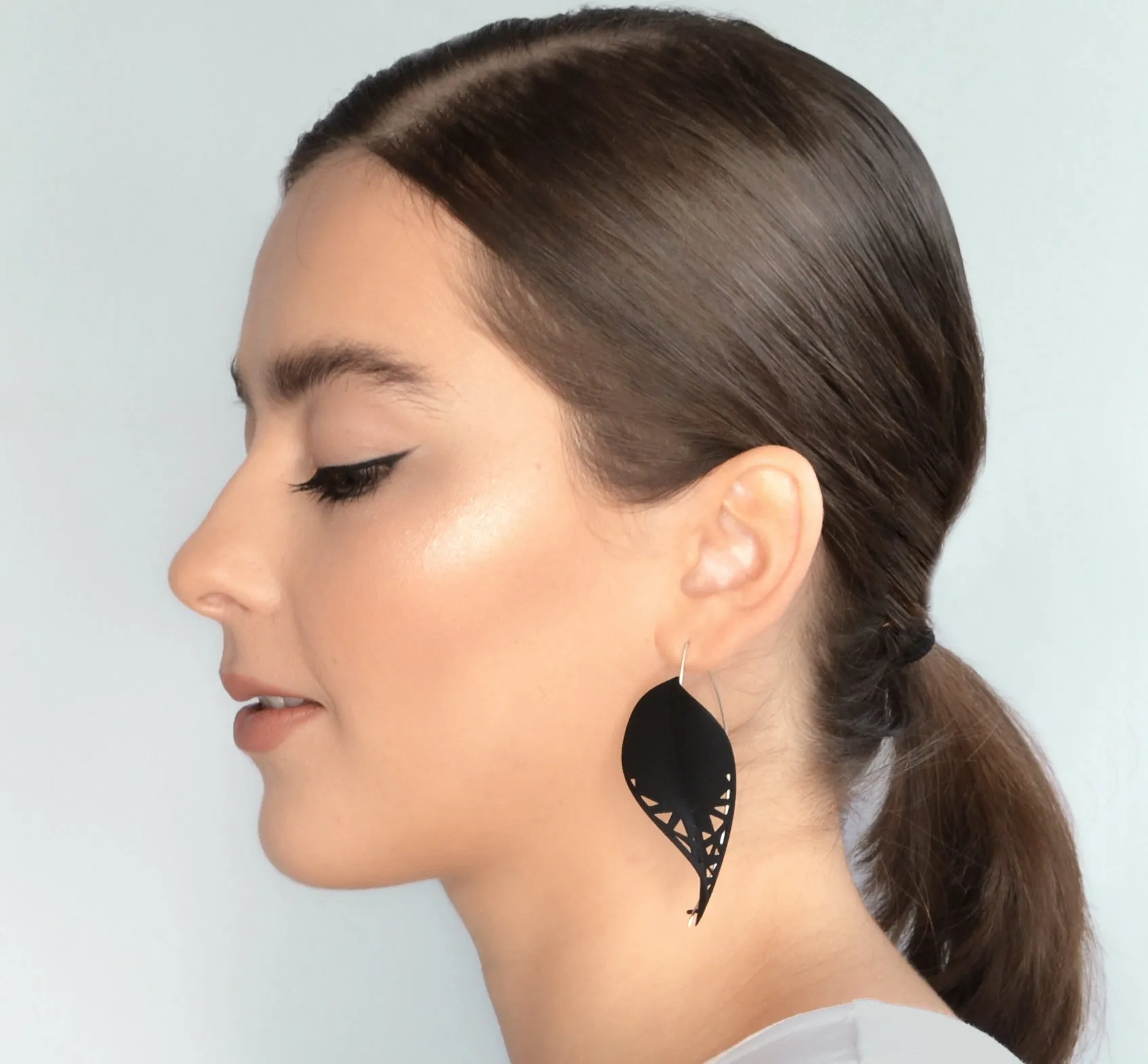 Leaf Earrings - Rainforest