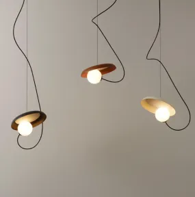 LED Round Disc Modern Decorative Pendant Light