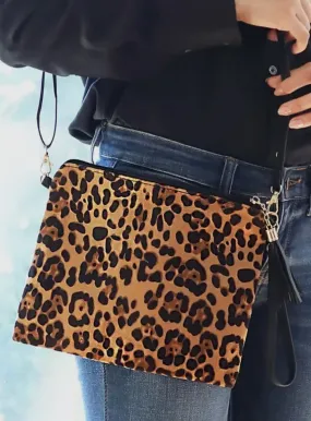 Leopard Clutch